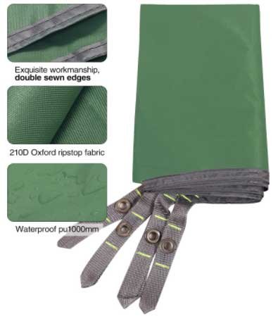 REDCAMP Waterproof Camping Tarp
