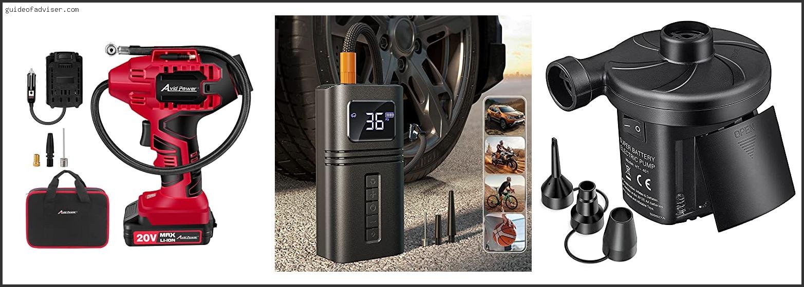 Top 10 Best Battery Air Pump Of The Year