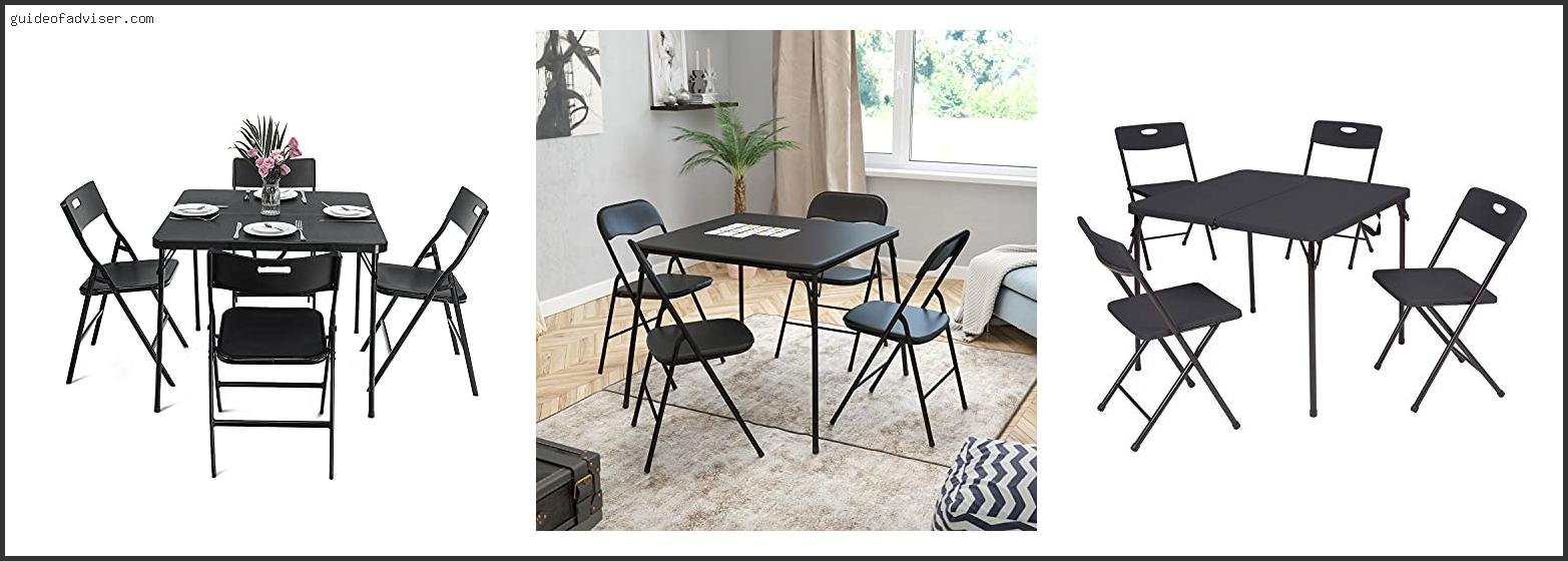 Top 10 Best Card Table And Chair Sets Of The Year Best Card Table And Chair Sets
