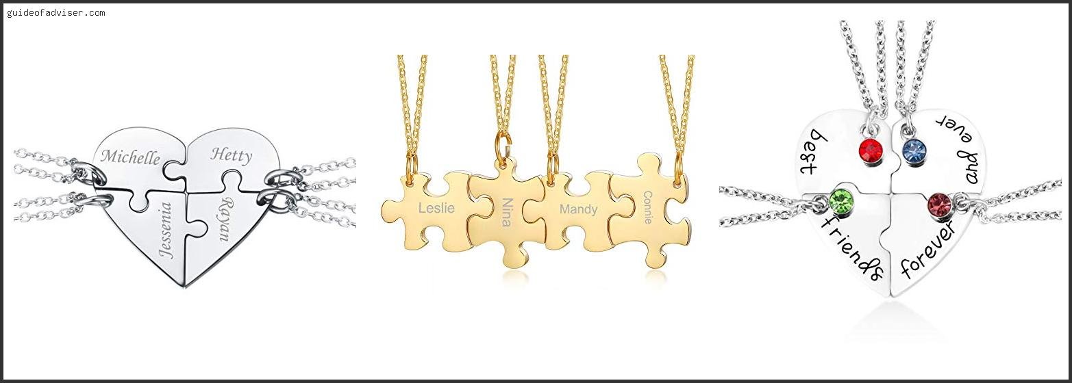 Top 10 Best Friend Necklaces For 4 People Of The Year Best Friend Necklaces For 4 People
