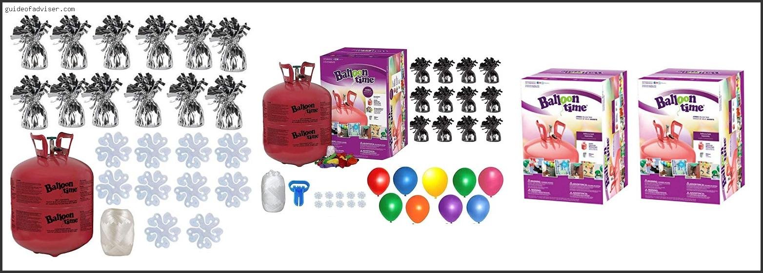 Top 10 Best Helium Tanks Of The Year