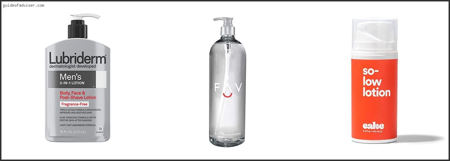 Best Lotion For Masterbating