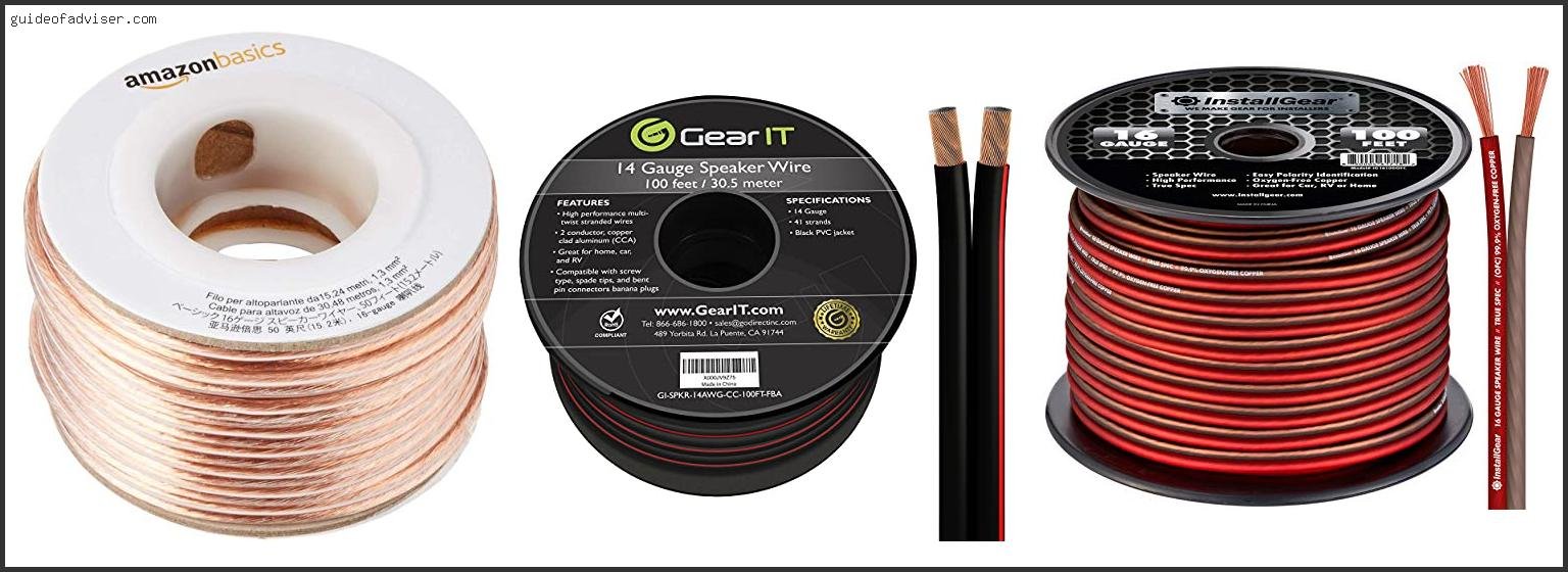 Top 10 Best 16 Gauge Speaker Wire Of The Year