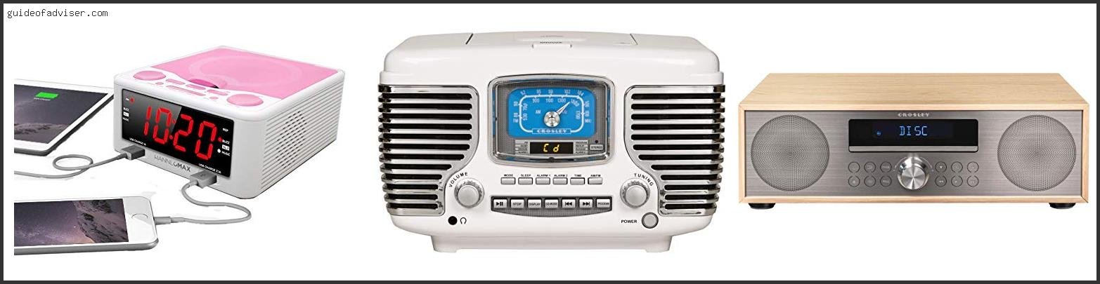 Top 10 Best Alarm Clock Radio Cd Player Of The Year Best Alarm Clock Radio Cd Player
