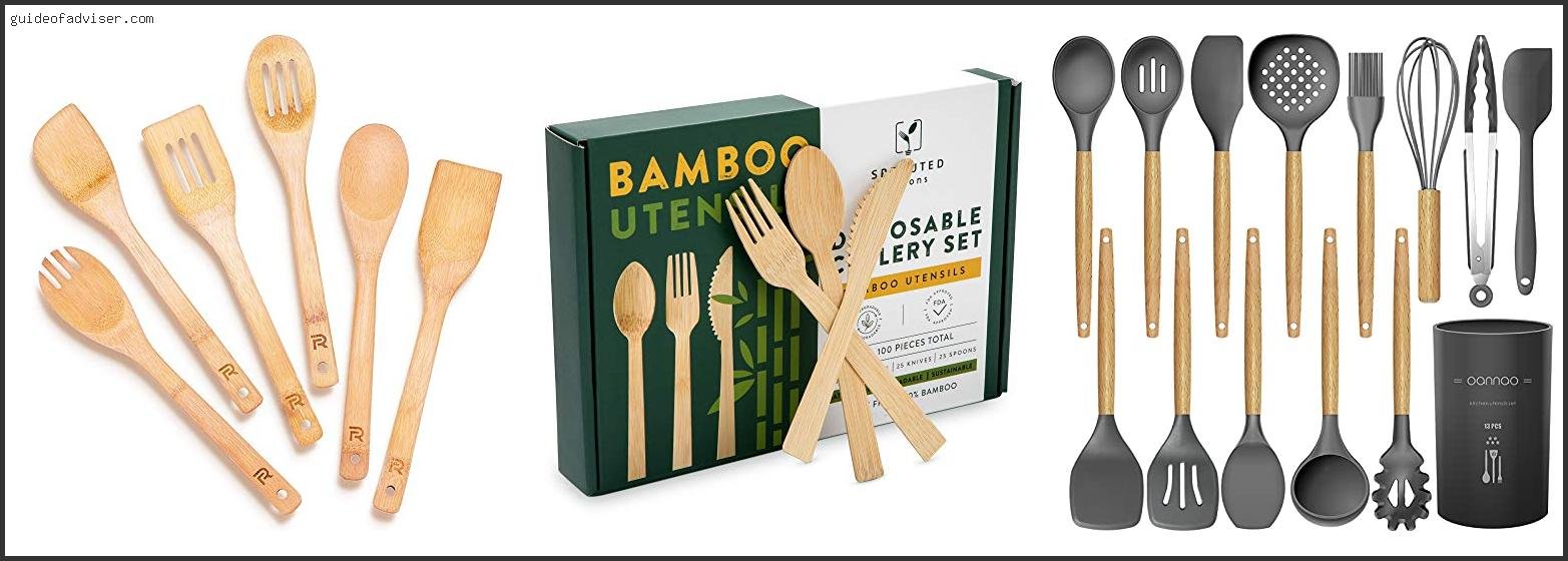 Top 10 Best Bamboo Utensils Set Of The Year Best Bamboo Utensils Set