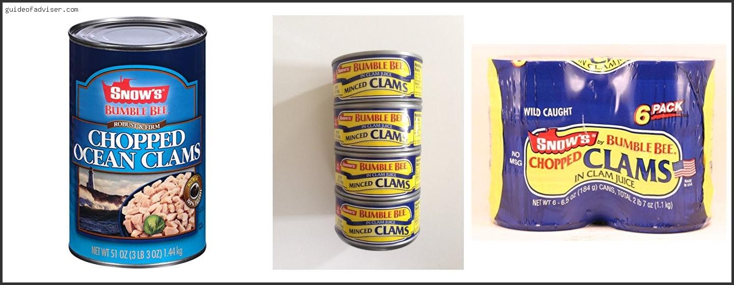 Top 10 Best Canned Clams Of The Year Best Canned Clams