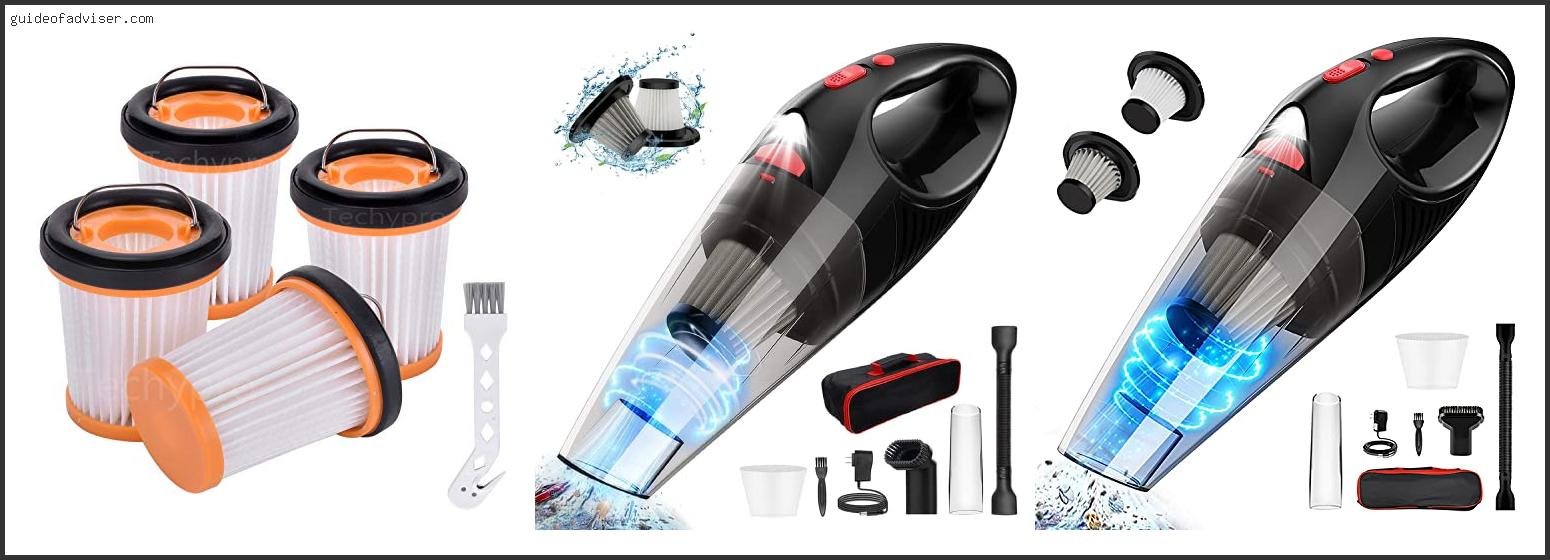 Top 10 Best Cordless Handheld Vacuum With Hepa Filter Of The Year
