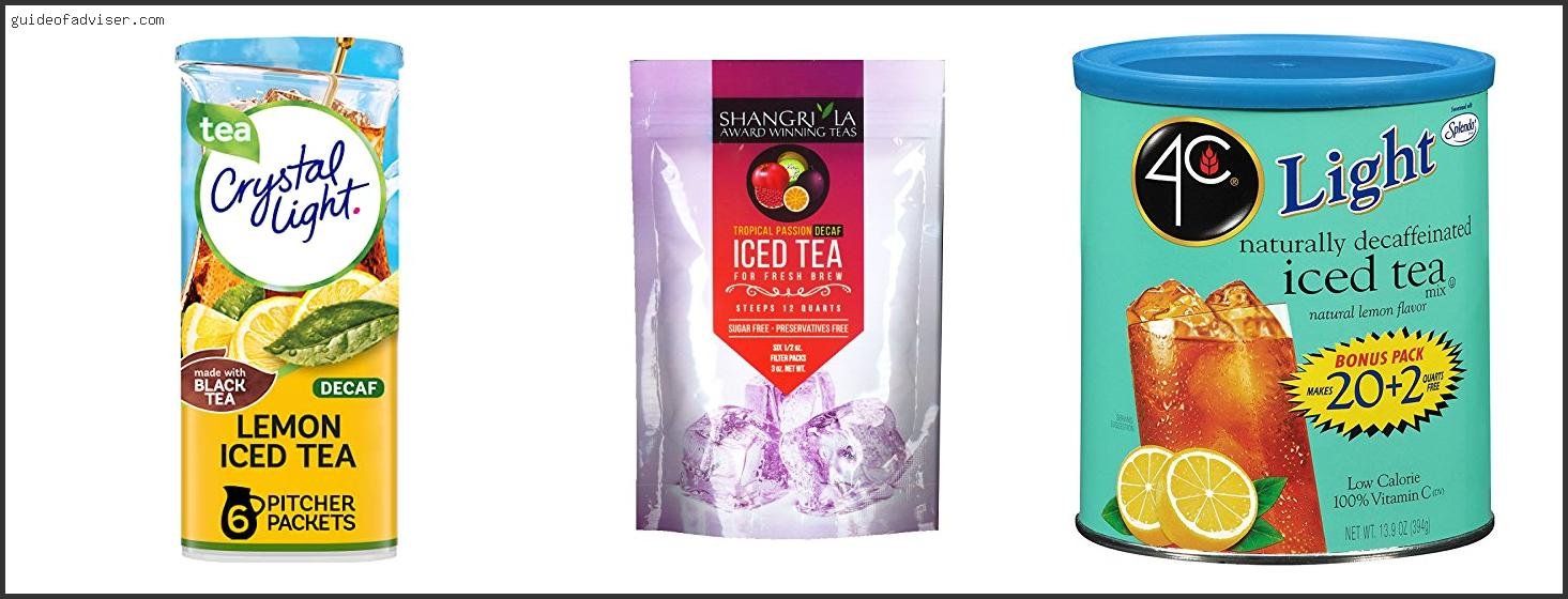 Best Decaf Iced Tea