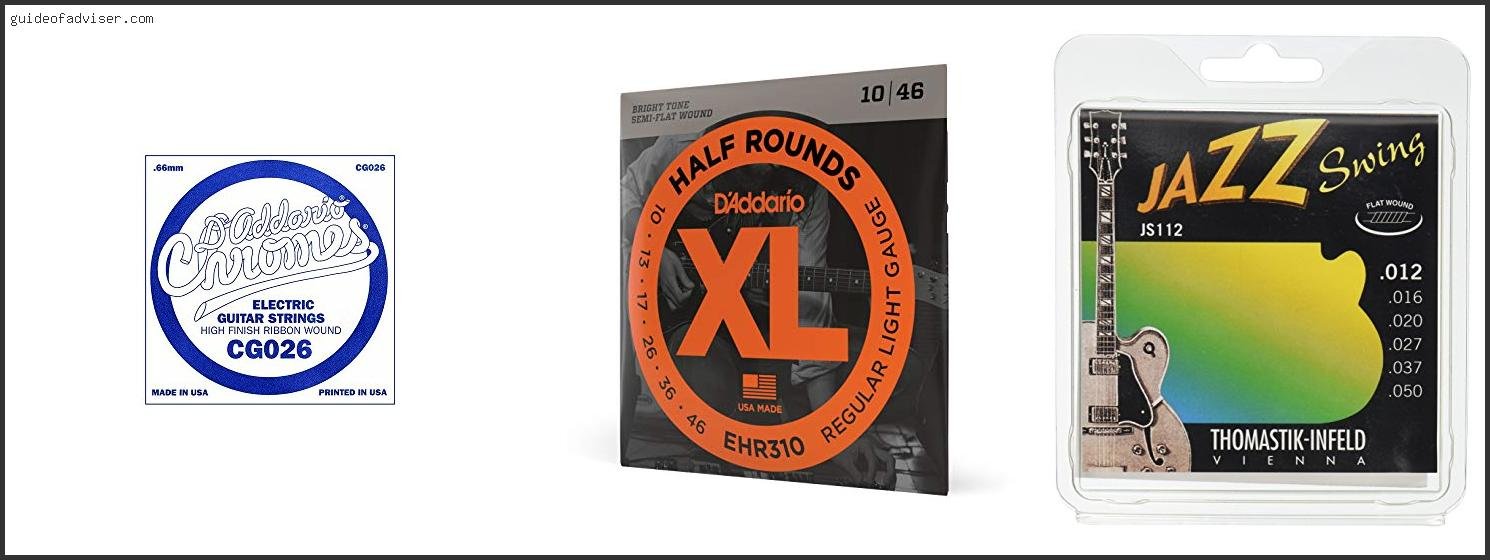 Best Flatwound Electric Guitar Strings