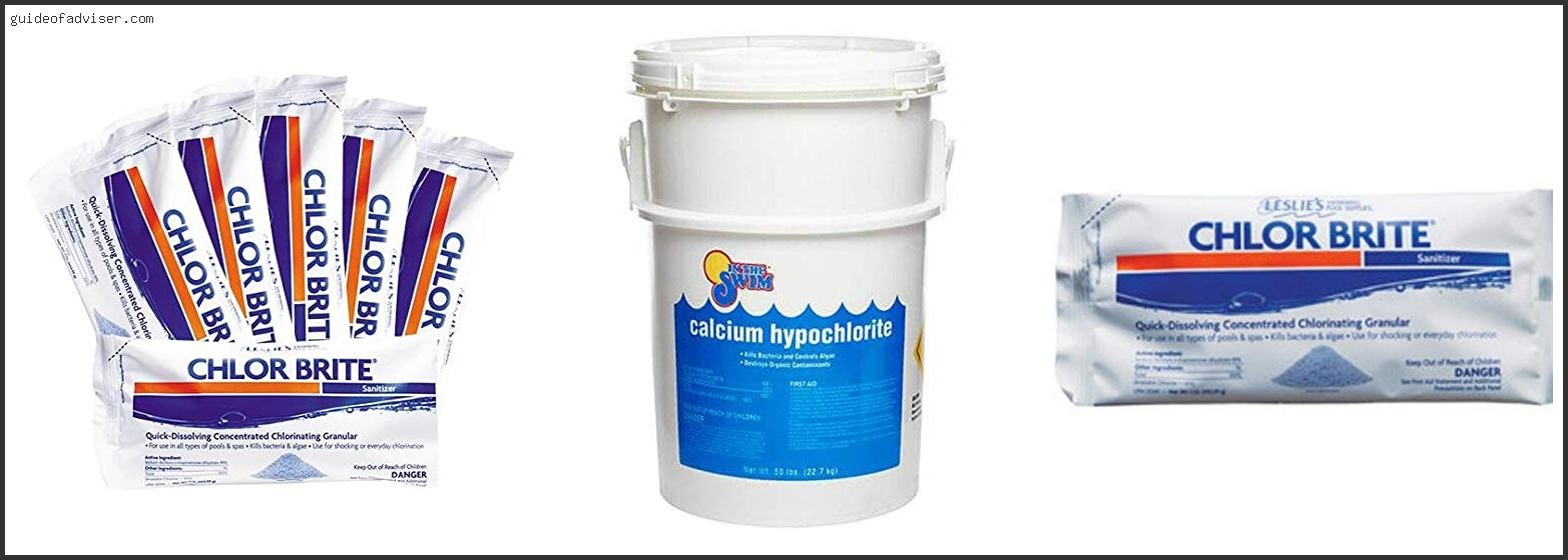 Top 10 Best Granular Pool Chlorine Of The Year