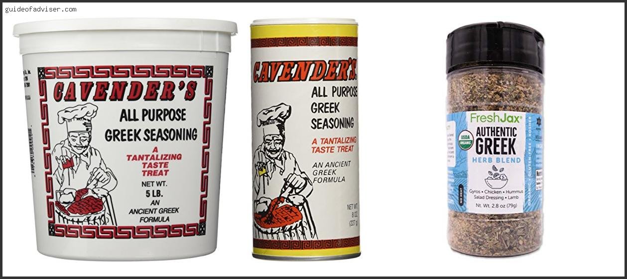 Top 10 Best Greek Seasoning Of The Year