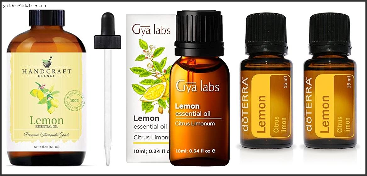 Top 10 Best Lemon Essential Oil Reviews & Guide 2025 Best Lemon Essential Oil