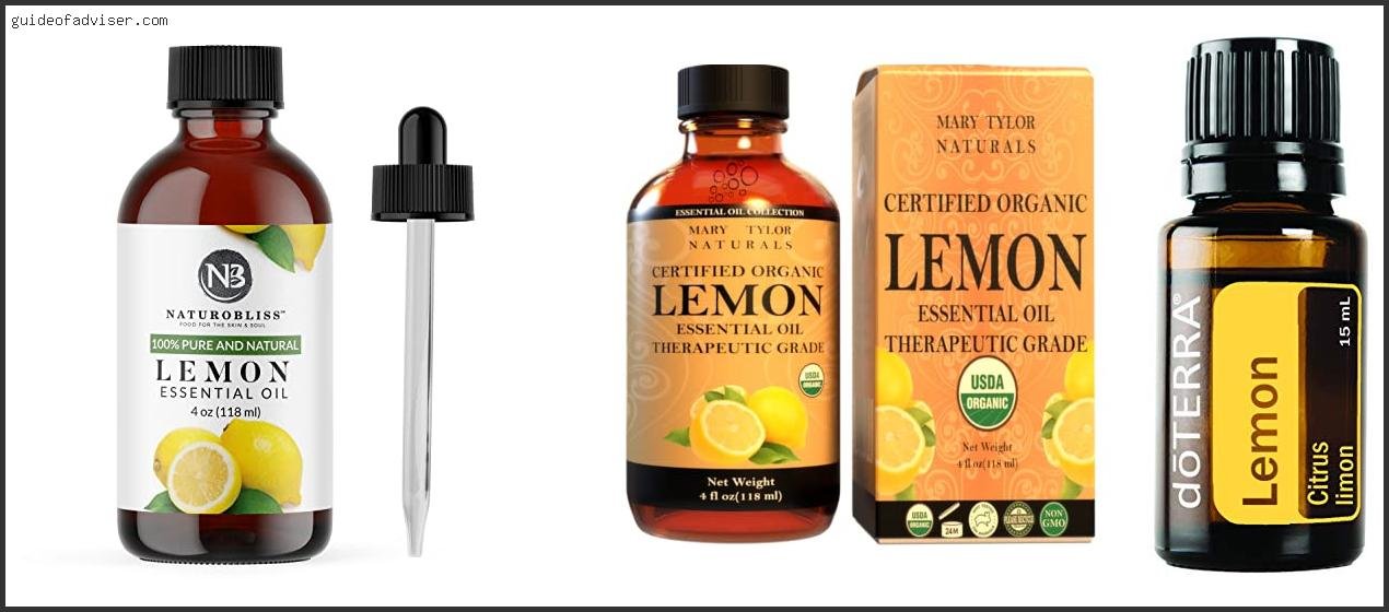 Top 10 Best Lemon Essential Oils Reviews & Guide 2025 Best Lemon Essential Oils
