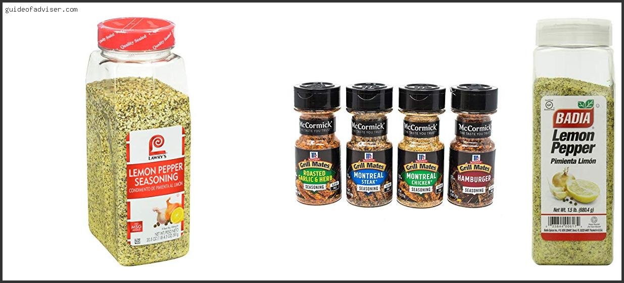 Top 10 Best Who Makes The Lemon Pepper Seasoning Reviews & Guide 2025 Who Makes The Best Lemon Pepper Seasoning