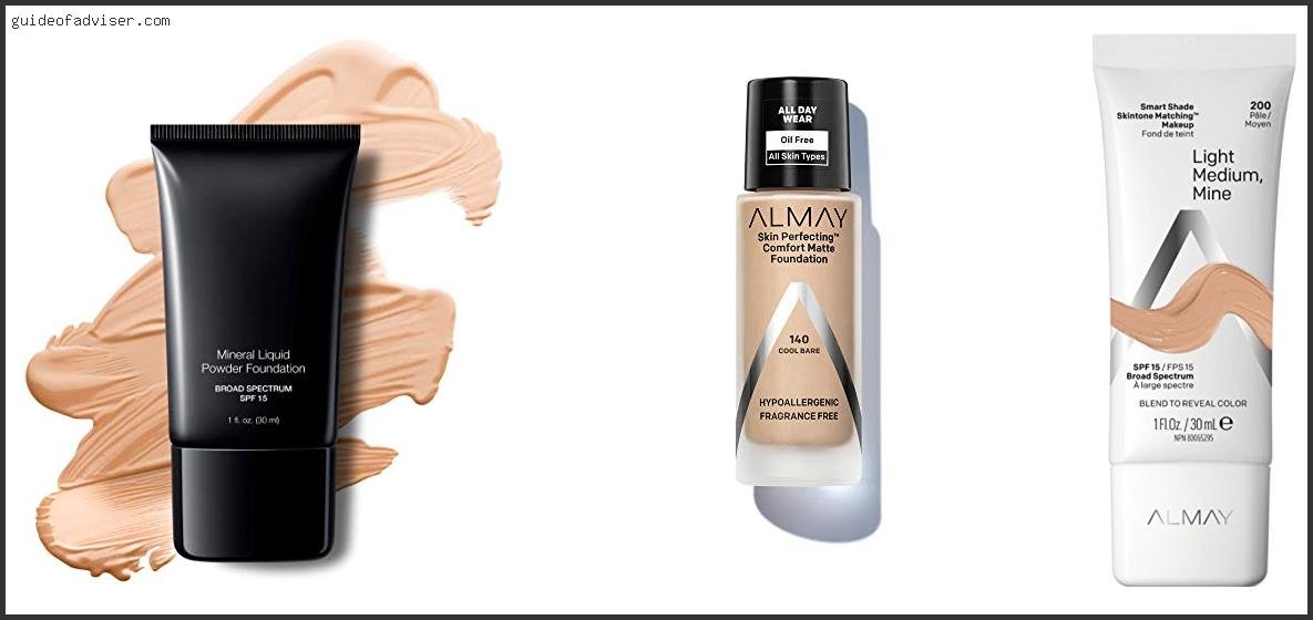 Top 10 Best Hypoallergenic Foundation Of The Year