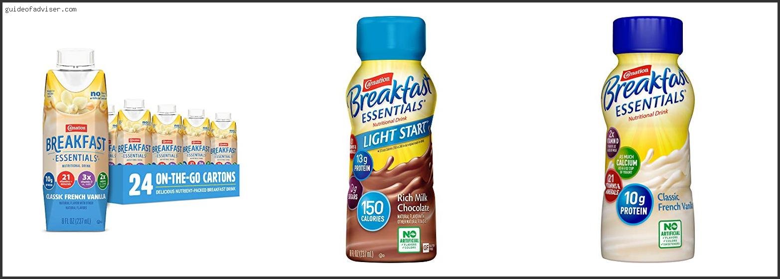Top 10 Best Instant Breakfast Drinks Of The Year Best Instant Breakfast Drinks