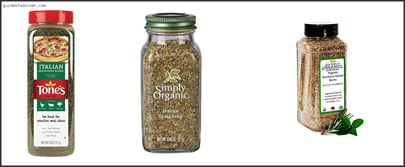 Top 10 Best Italian Seasoning Of The Year
