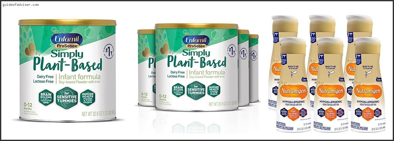 Top 10 Best Lactose Free Formula For Infants Of The Year