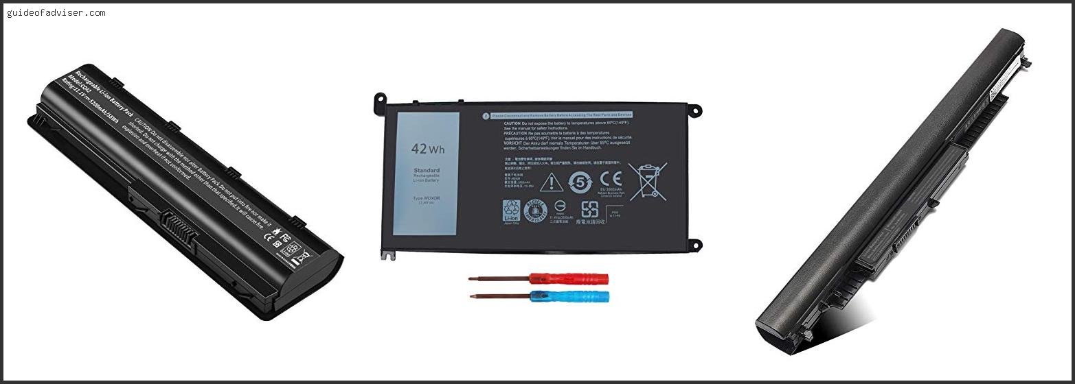 Top 10 Best Laptop Battery Brand Of The Year
