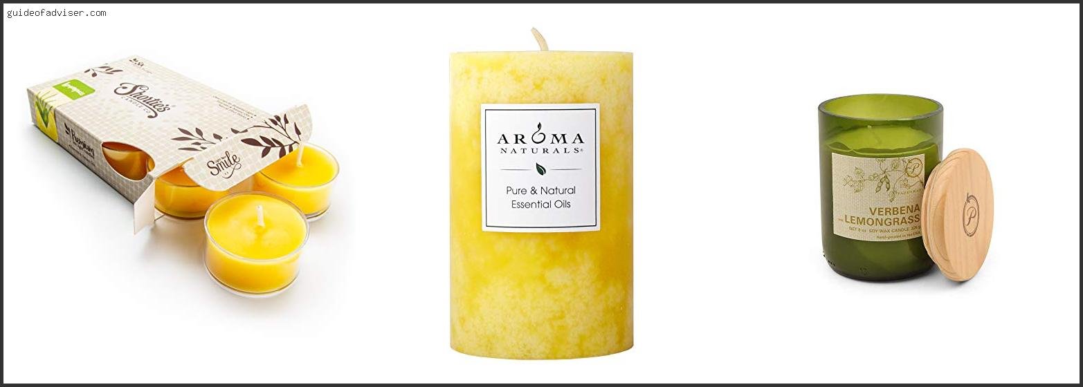 Best Lemongrass Candles