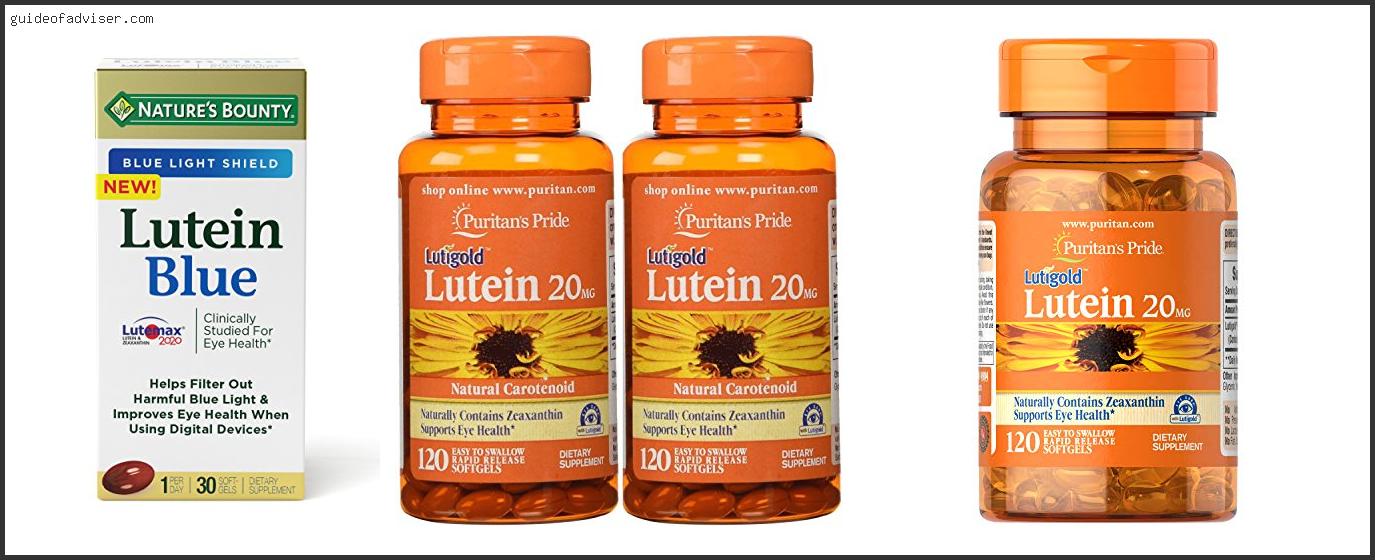 Top 10 Best Lutein Brand Of The Year