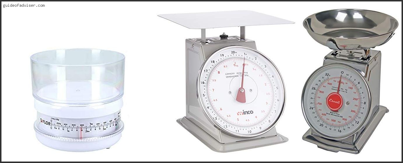 Top 10 Best Mechanical Kitchen Scales Of The Year