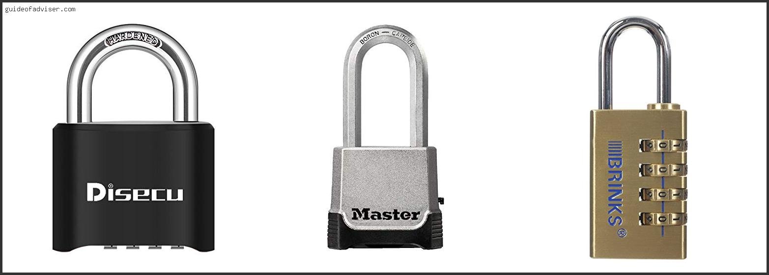 Top 10 Best Outdoor Combination Padlock Review & Buying Guide