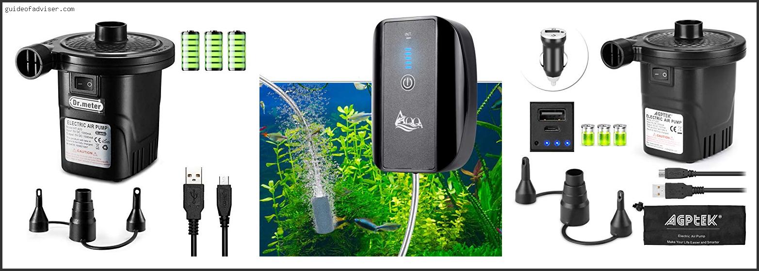 Top 10 Best Rechargeable Air Pumps Reviews & Guide 2023