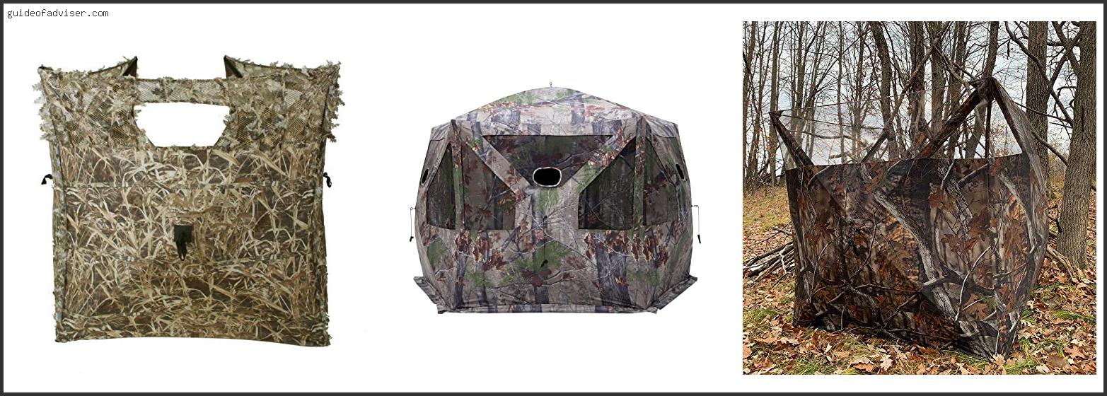 Top 10 Best Portable Hunting Blinds Review & Buying Guide