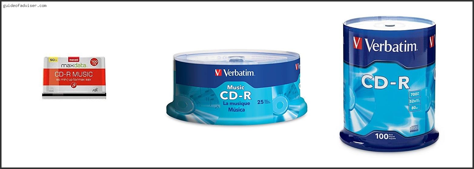 Top 10 Best Quality Cd R For Music Review & Buying Guide