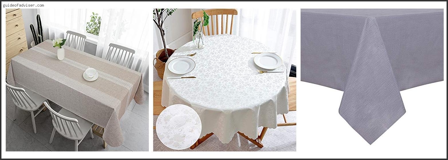Best Vinyl Tablecloths