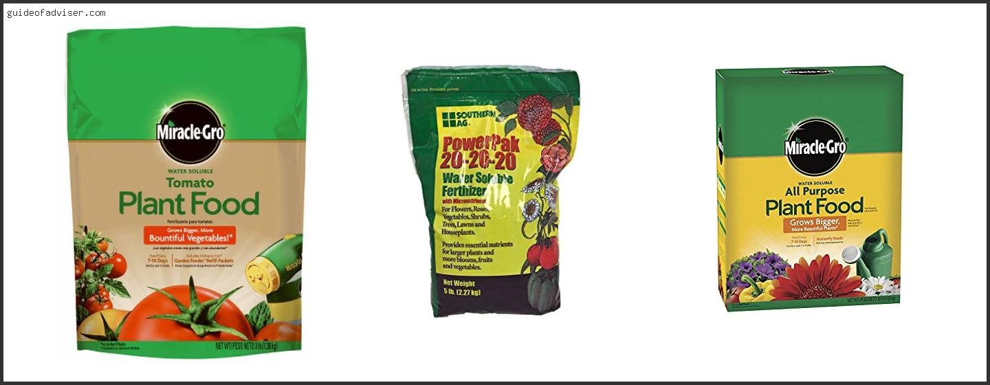 Top 10 Best Water Soluble Fertilizer Review & Buying Guide