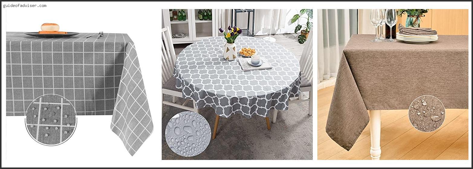 Top 10 Best Waterproof Tablecloth Review & Buying Guide Best Waterproof Tablecloth