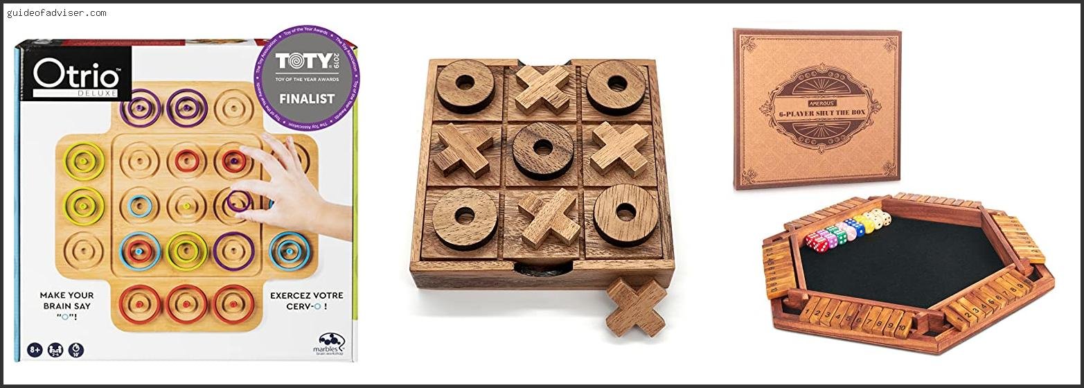 Top 10 Best Wooden Games Review & Buying Guide