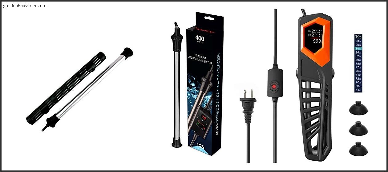 Top 10 Best Titanium Aquarium Heater Of The Year