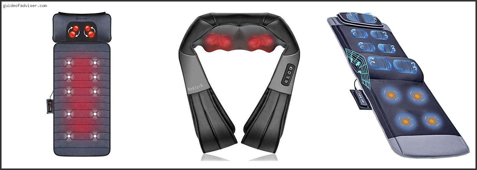 Top 10 Best Back Massager For Bed Review & Buying Guide