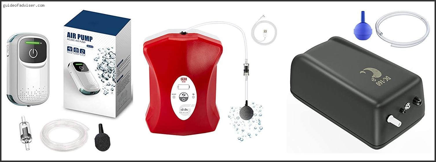 Top 10 Best Battery Powered Air Pump Aquarium Review & Buying Guide Best Battery Powered Air Pump Aquarium