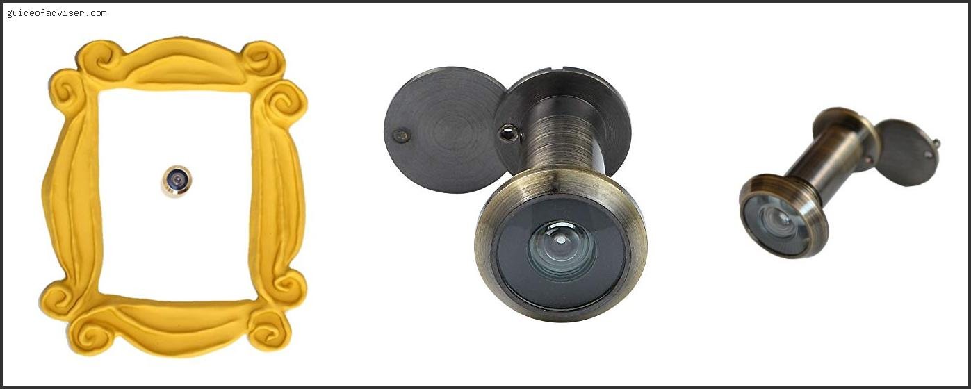 Top 10 Best Front Door Peephole Review & Buying Guide