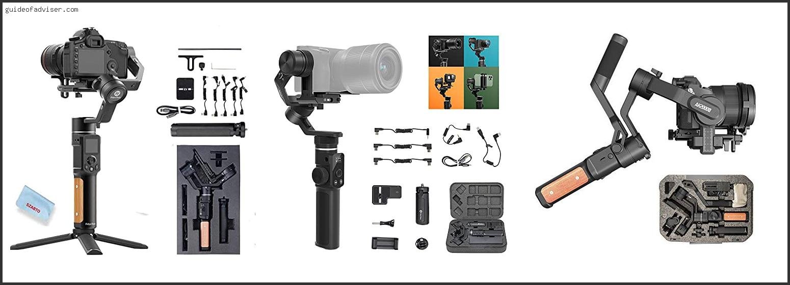 Top 10 Best Gimbals For Canon M50 Review & Buying Guide Best Gimbals For Canon M50