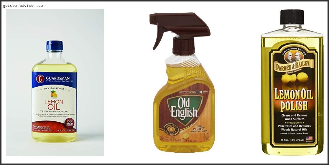 Best Lemon Oil For Wood Furniture