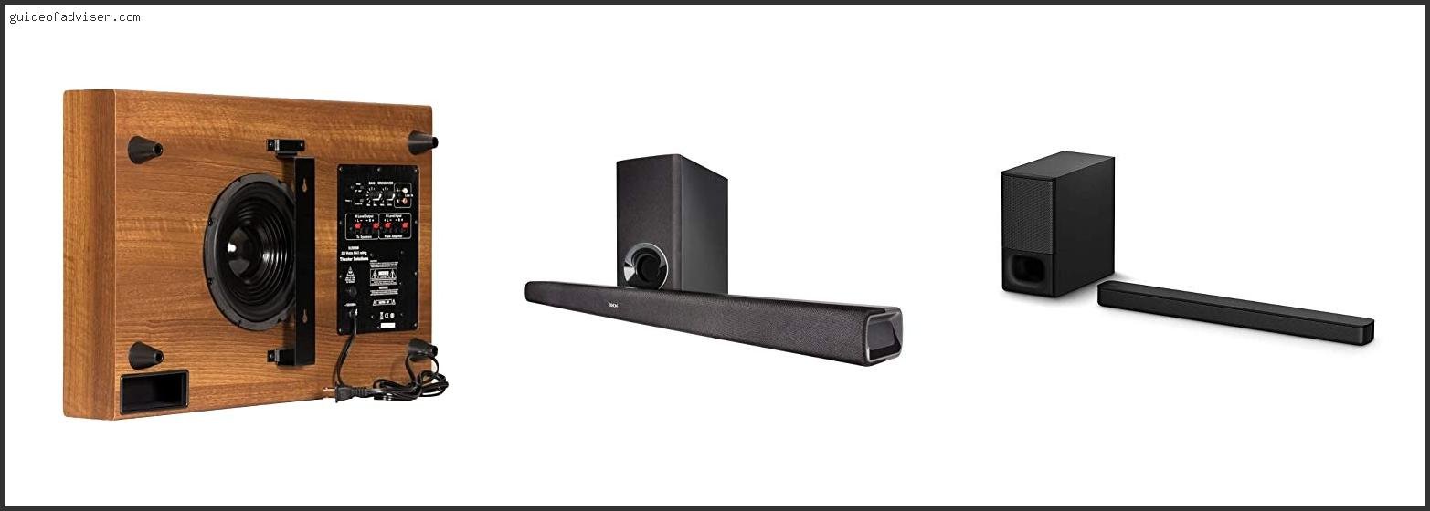 Top 10 Best Slim Subwoofer Home Theater Of 2025 ( Updated )