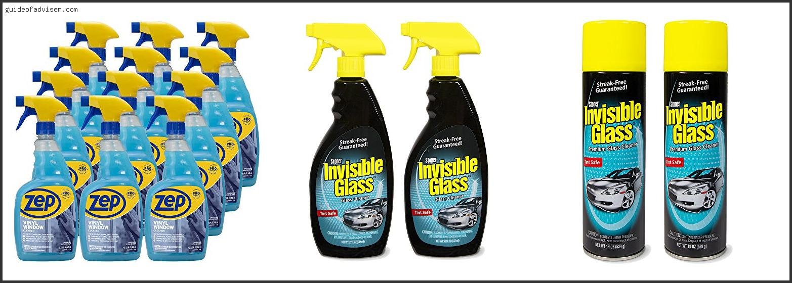 Best Window Cleaner For Tinted Windows