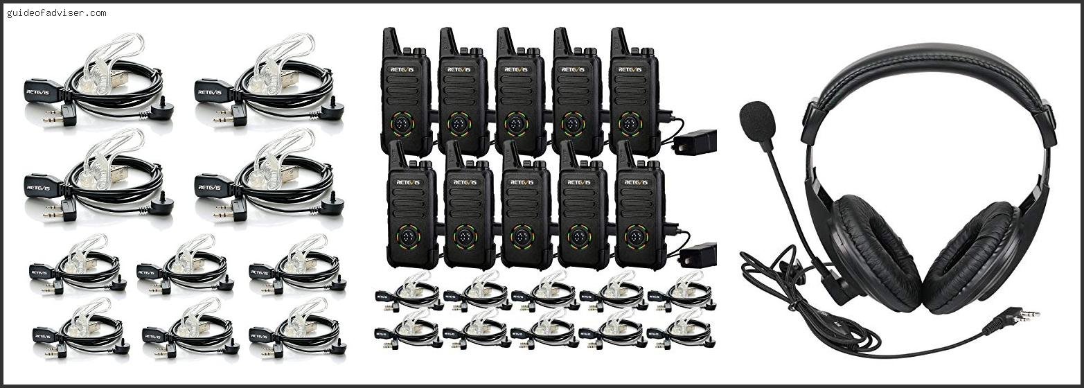 Top 10 Best 2 Way Radio Headset Of 2025 ( Updated ) Best 2 Way Radio Headset