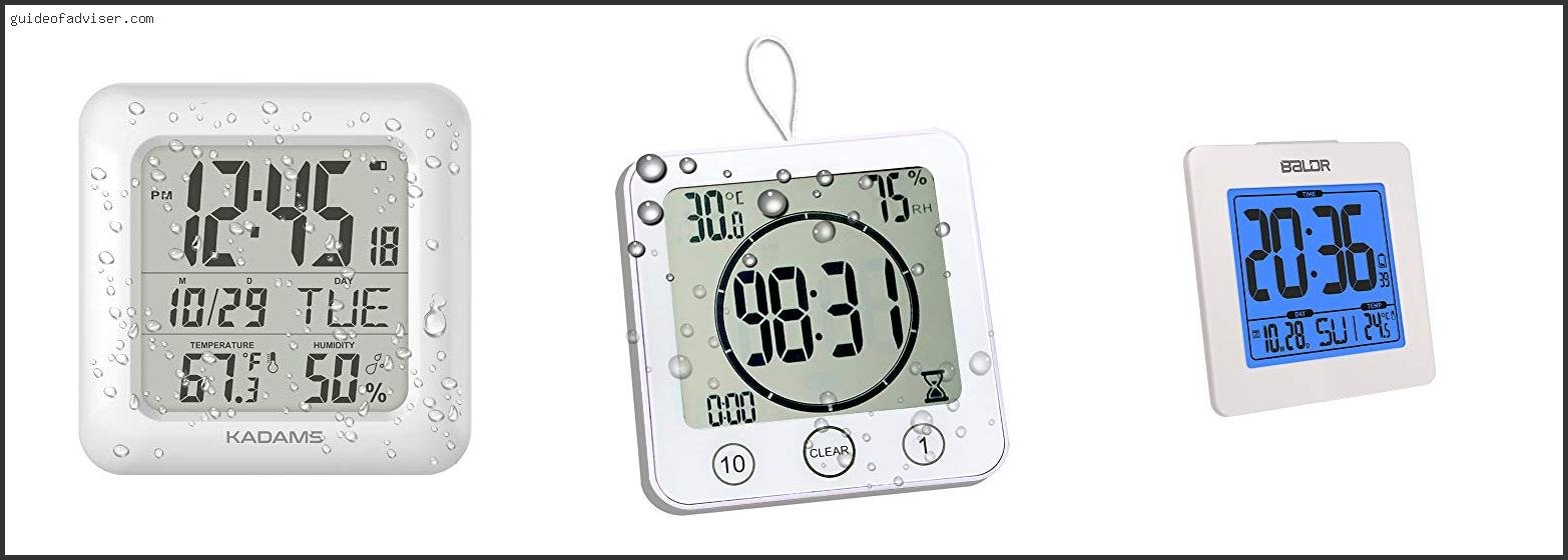 Top 10 Best Bathroom Clock Of 2025 ( Updated )