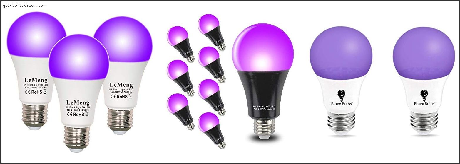 Top 10 Best Black Light Bulbs Of 2025 ( Updated ) Best Black Light Bulbs