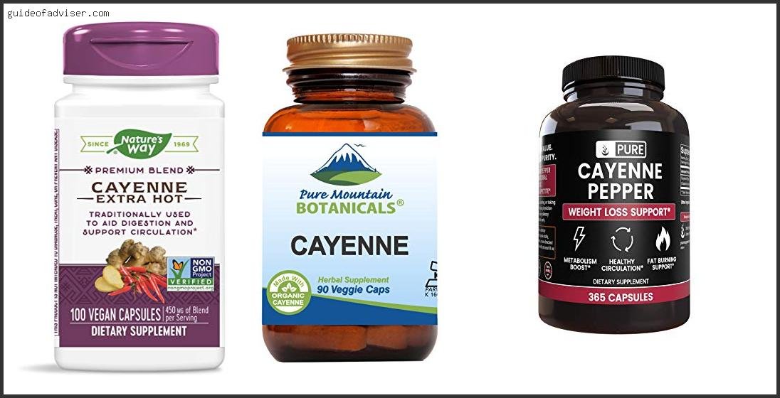 Top 10 Best Cayenne Supplement Of 2025 ( Updated ) Best Cayenne Supplement