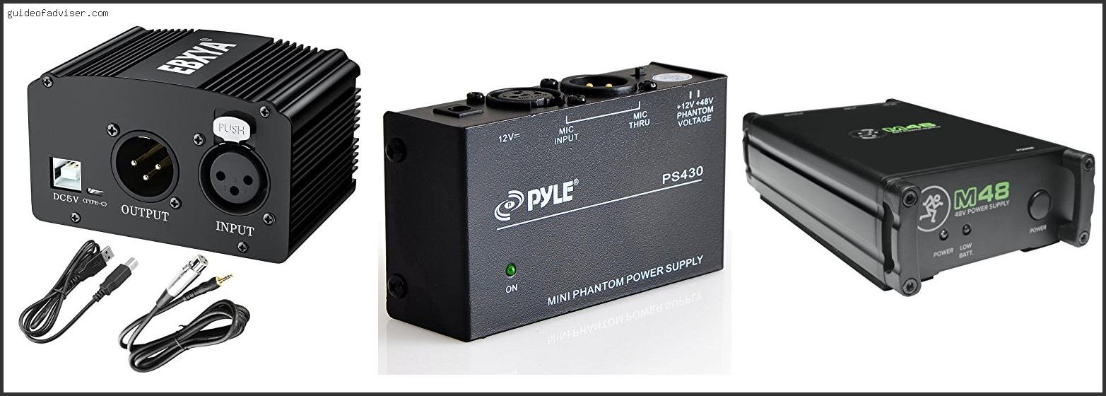 Top 10 Best Phantom Power Supply Of 2025 ( Updated ) Best Cheap Phantom Power Supply
