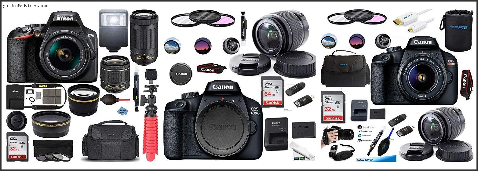 Best Dslr Bundle Deal