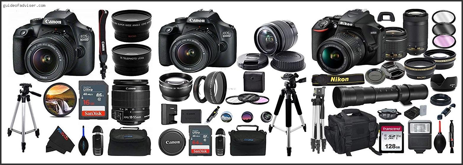 Best Dslr Camera Bundles