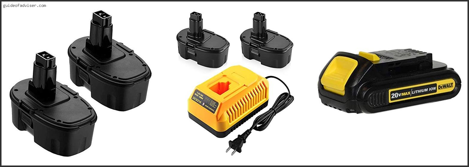 Top 10 Best Dewalt Replacement Battery Of The Year Best Dewalt Replacement Battery